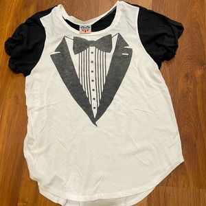 Junk Food tuxedo shirt